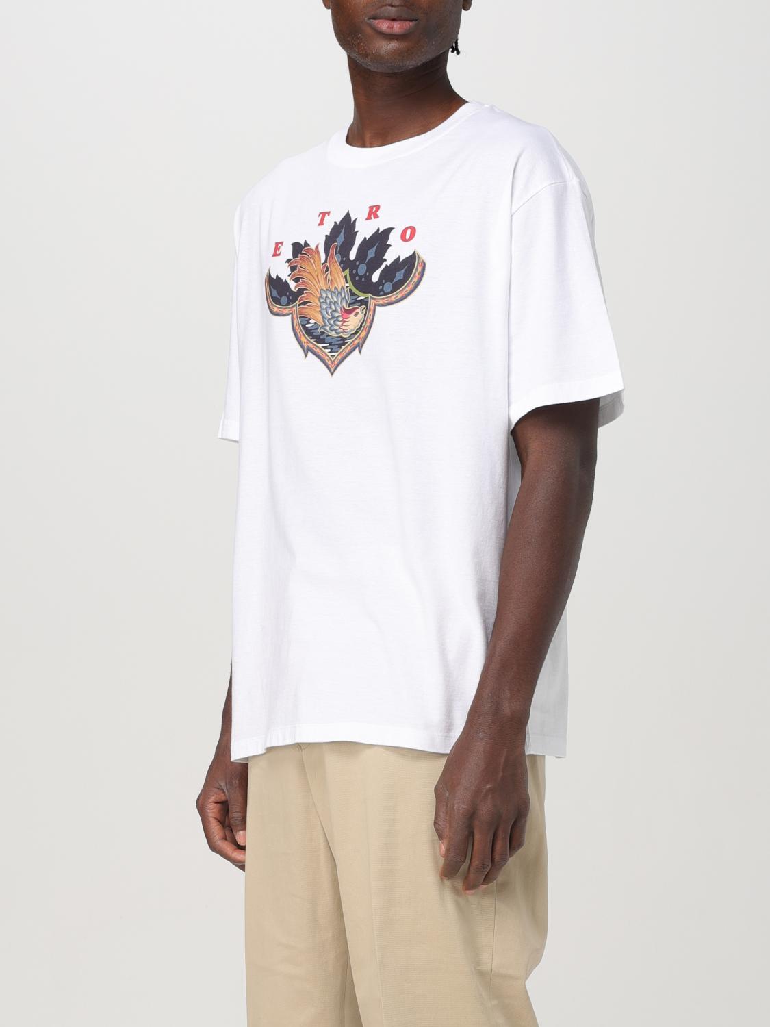 ETRO T-SHIRT: T-shirt men Etro, White - Img 4