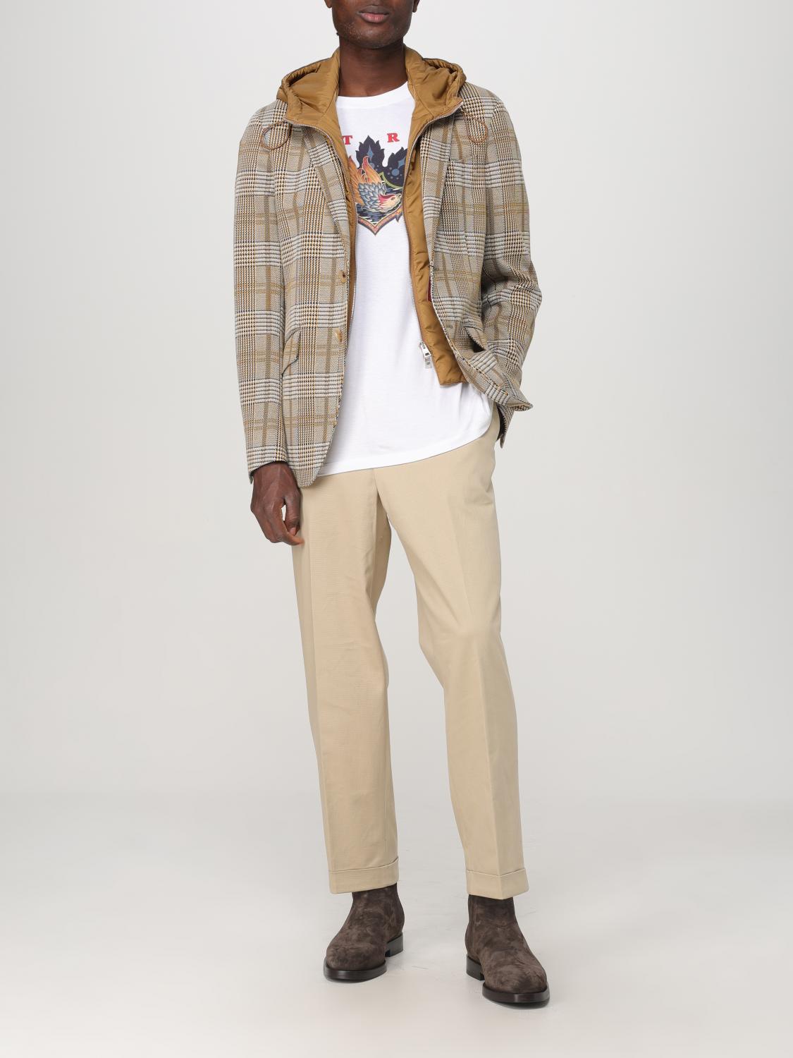 ETRO JACKET: Jacket men Etro, Beige - Img 2