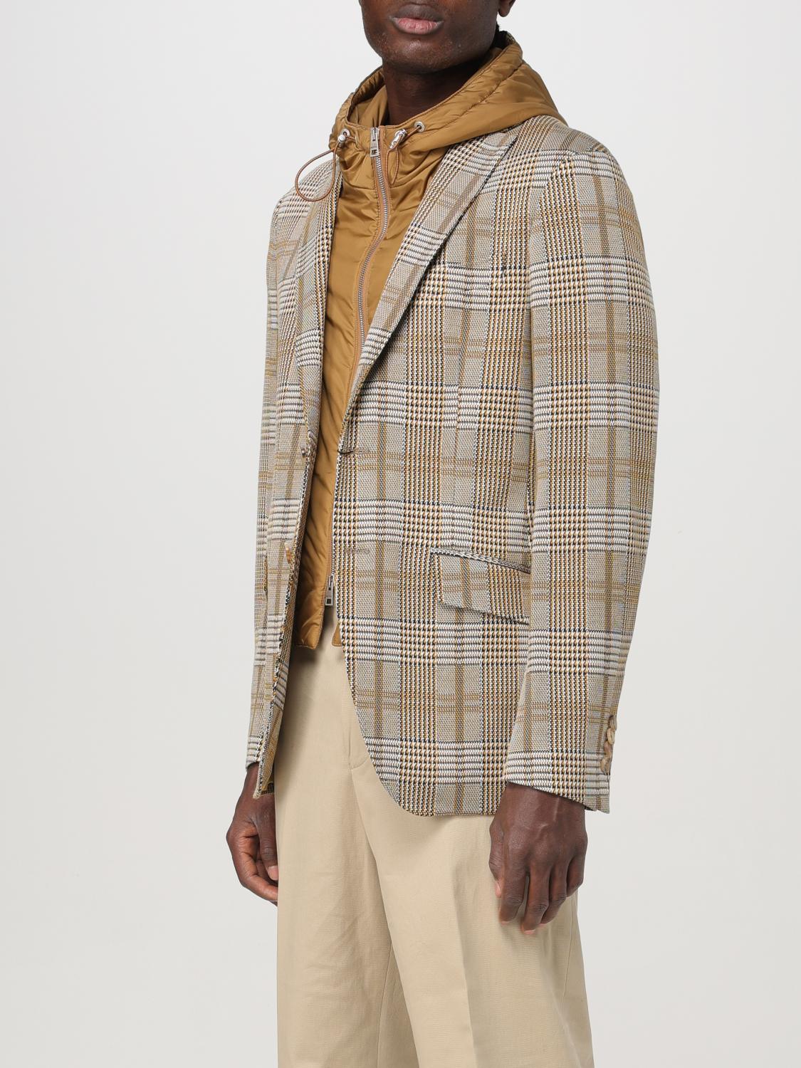 ETRO JACKET: Jacket men Etro, Beige - Img 4