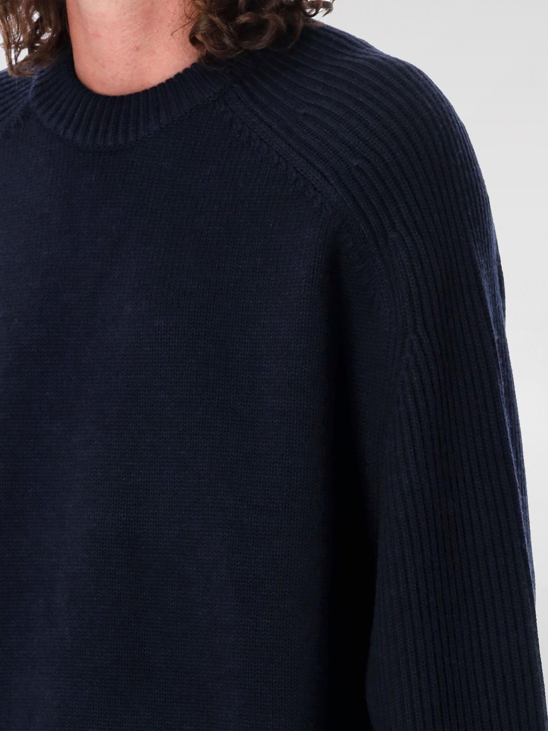 STUDIO NICHOLSON SWEATER: Sweater men Studio Nicholson, Blue - Img 3