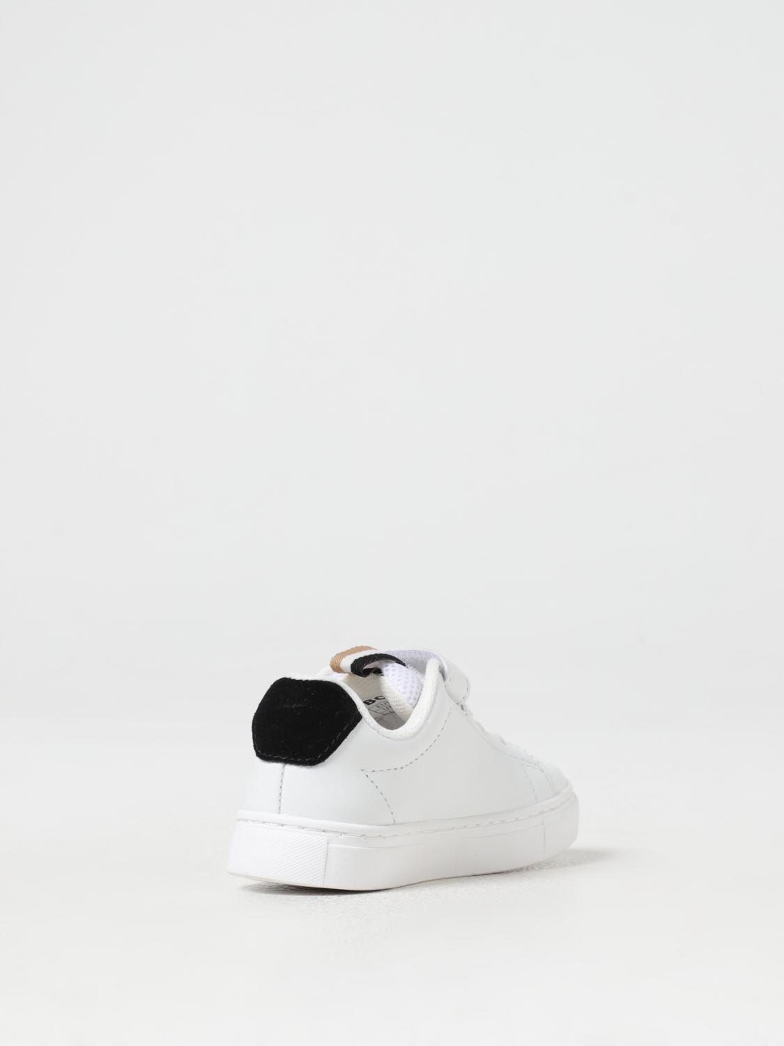 BOSS BASKETS: Baskets enfant Boss, Blanc - Img 3