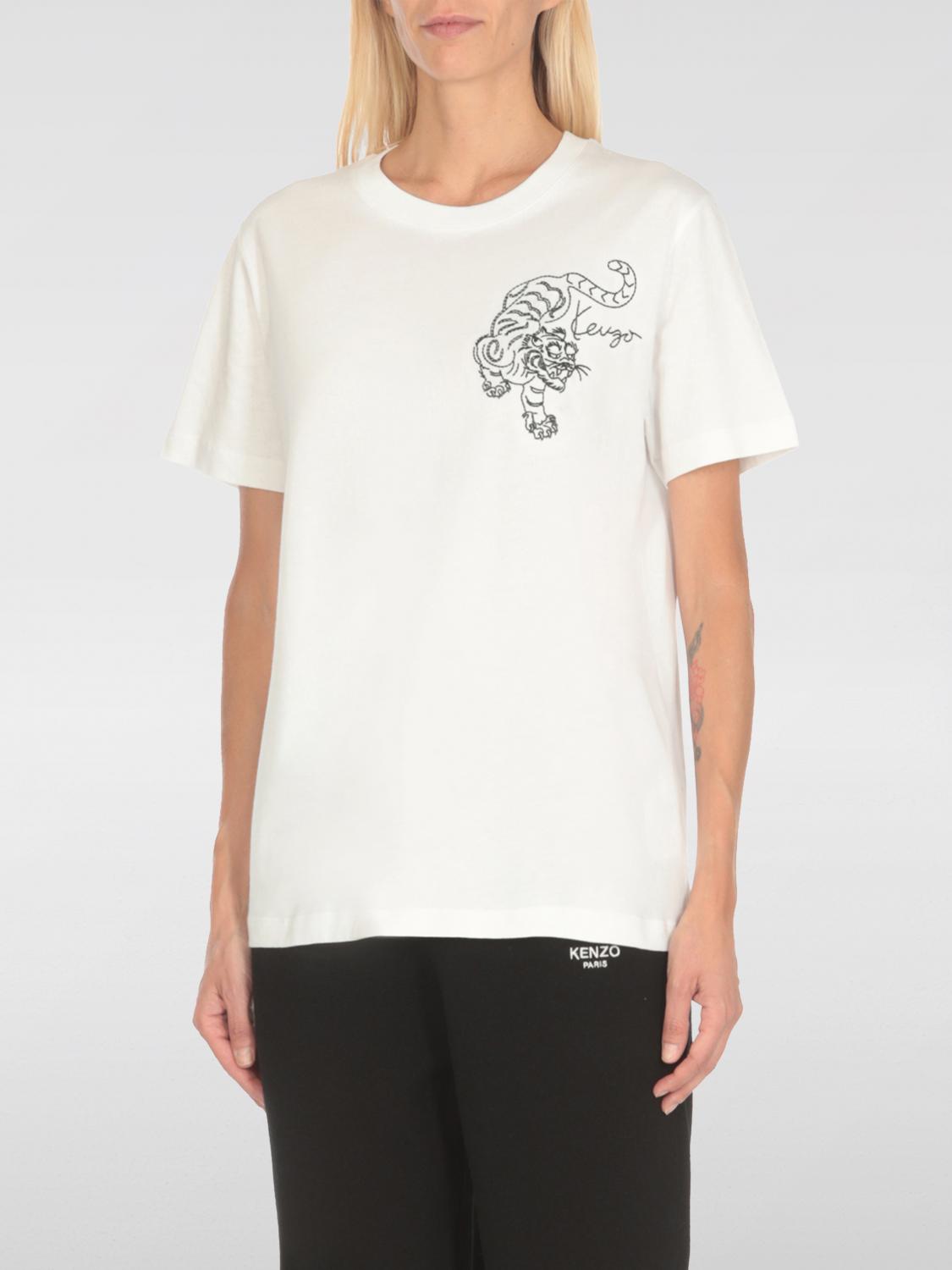 Giglio T-shirt con logo Kenzo