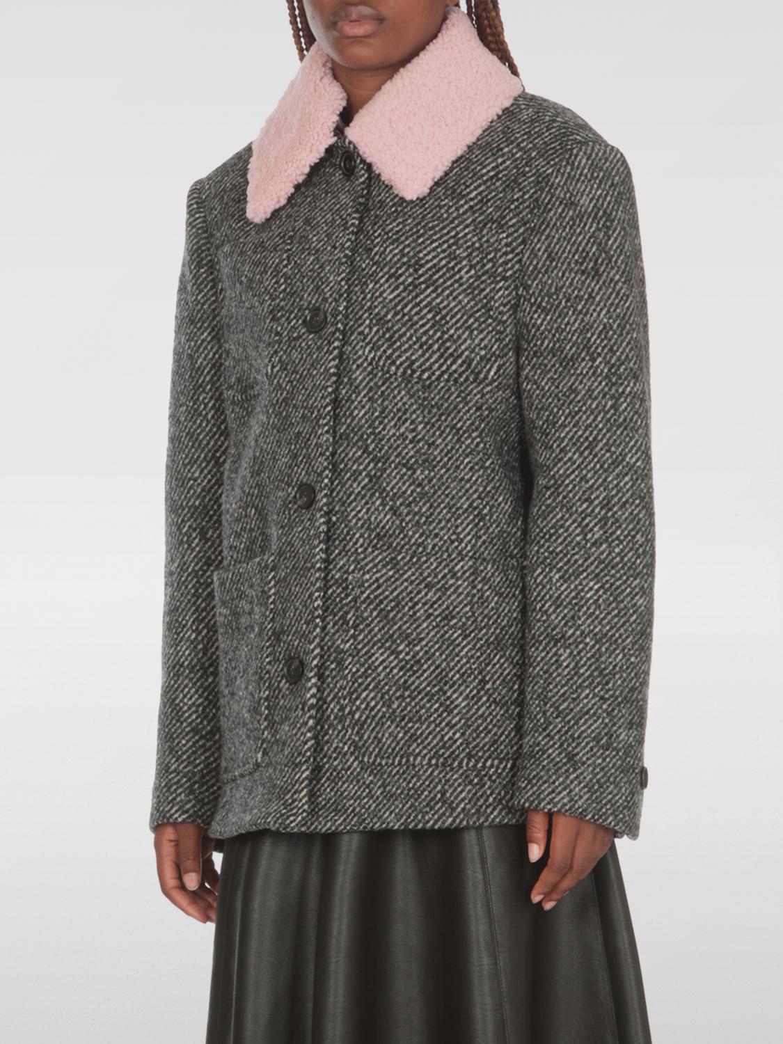 MSGM COAT: Jacket woman MSGM, Grey - Img 1