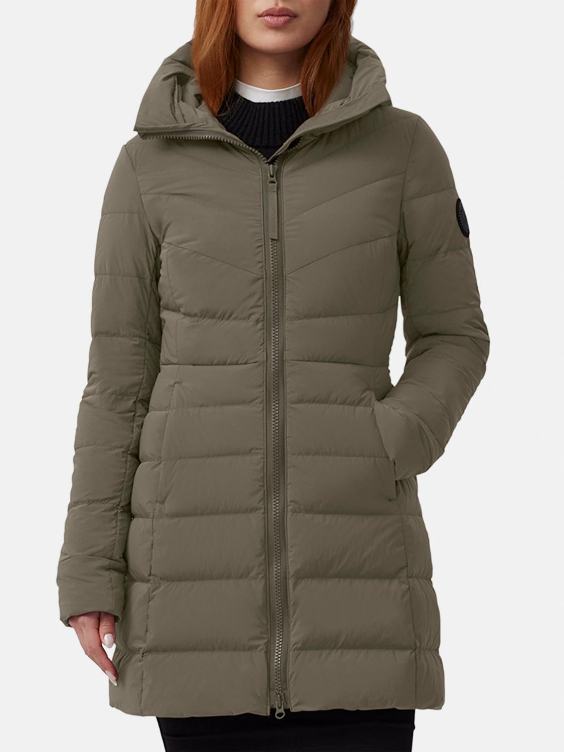 Giglio Giubbotto Canada Goose in nylon trapuntato