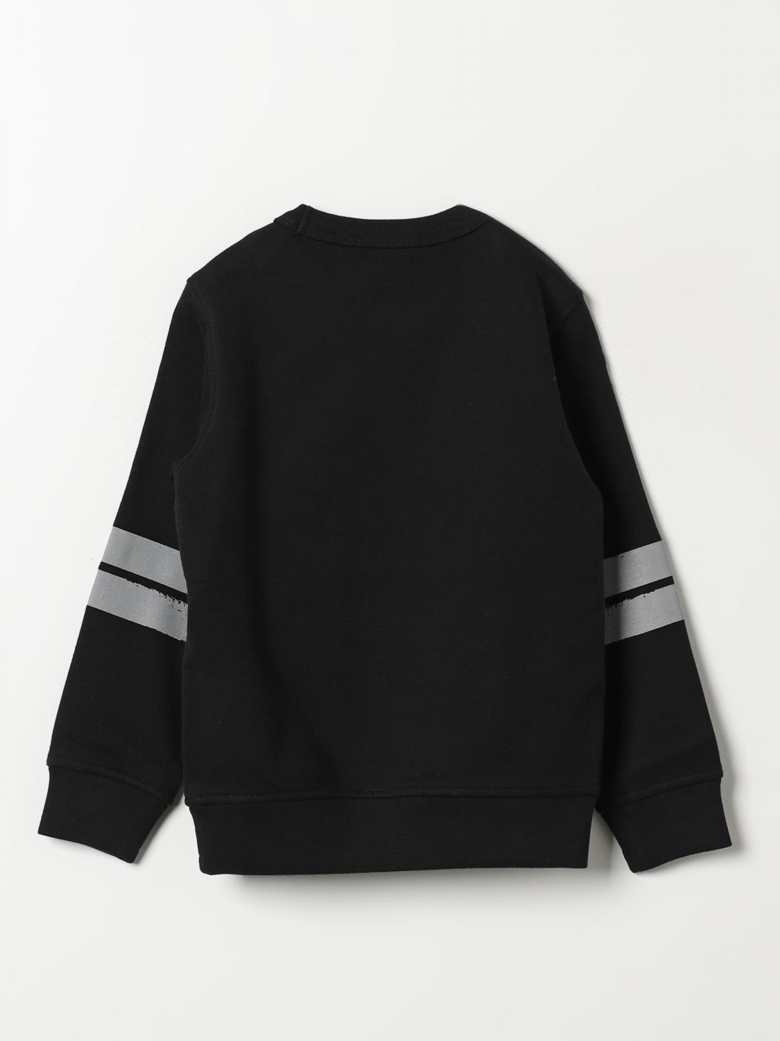 STONE ISLAND JUNIOR SWEATER: Sweater kids Stone Island Junior, Black - Img 2