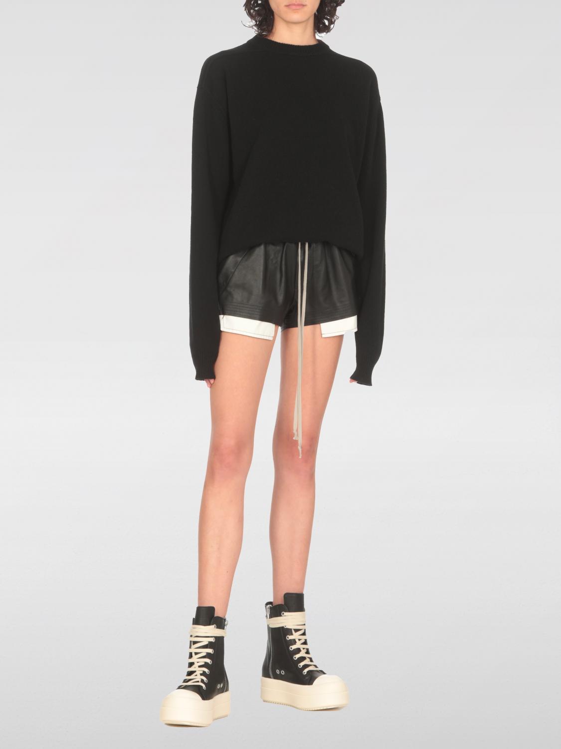 RICK OWENS MAGLIA: Maglia a girocollo Rick Owens, Nero - Img 2