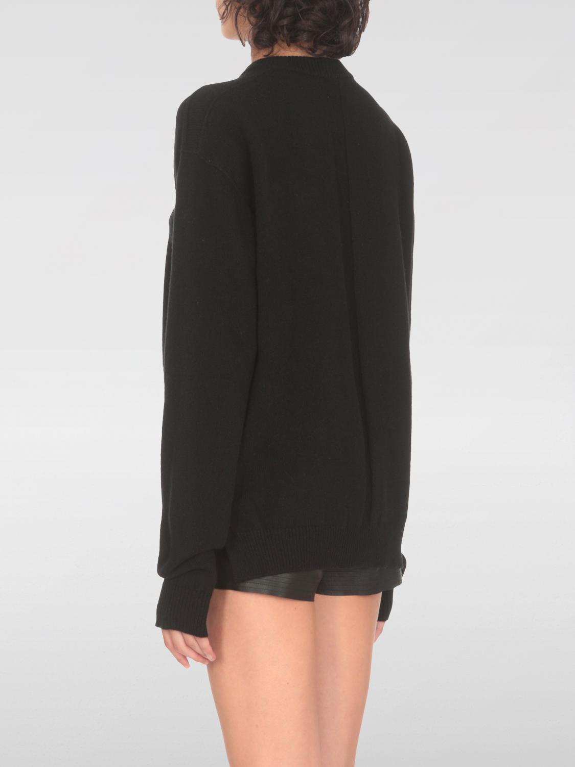 RICK OWENS MAGLIA: Maglia a girocollo Rick Owens, Nero - Img 3