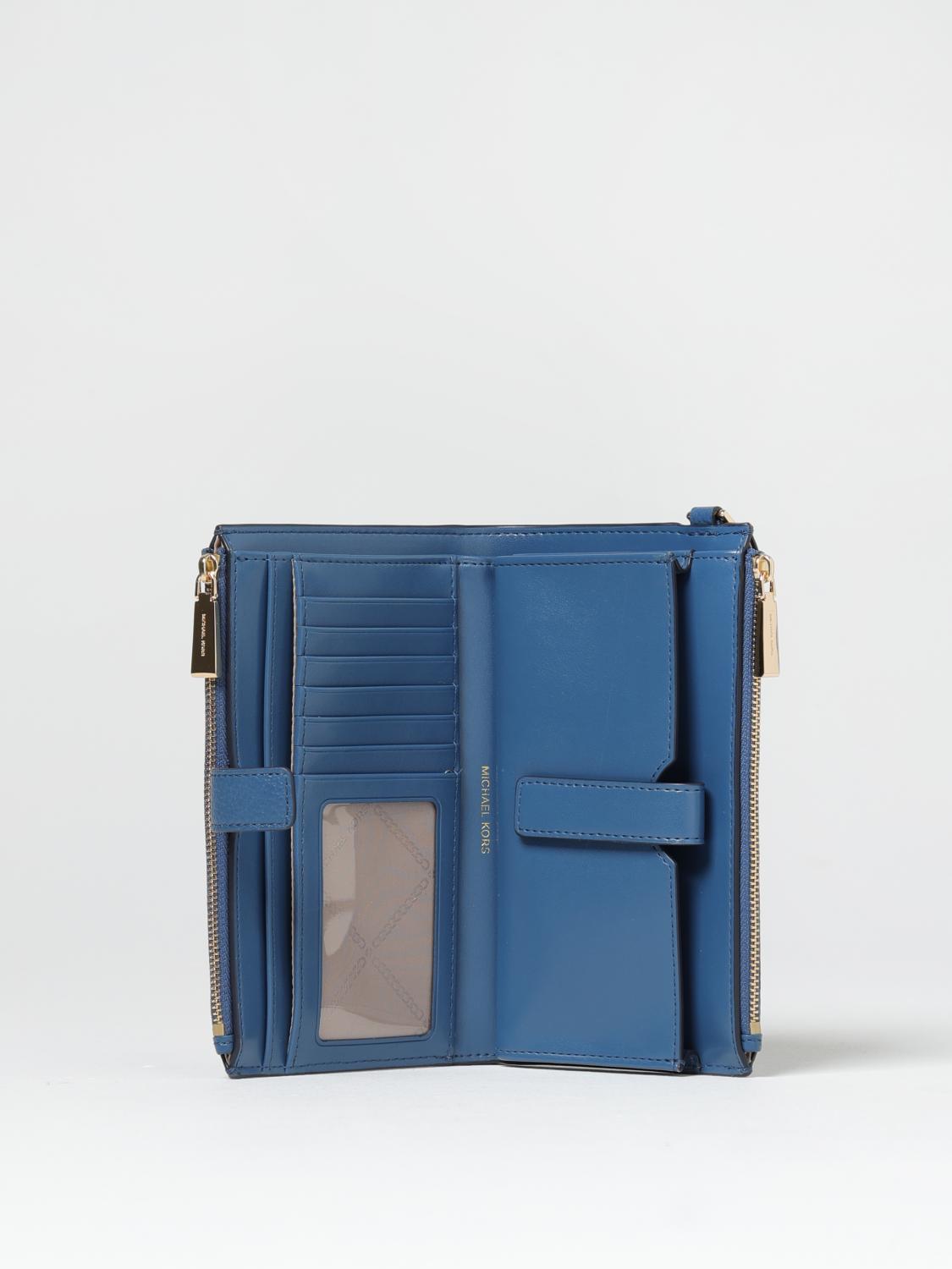MICHAEL KORS WALLET: Mini bag woman Michael Kors, Blue - Img 2