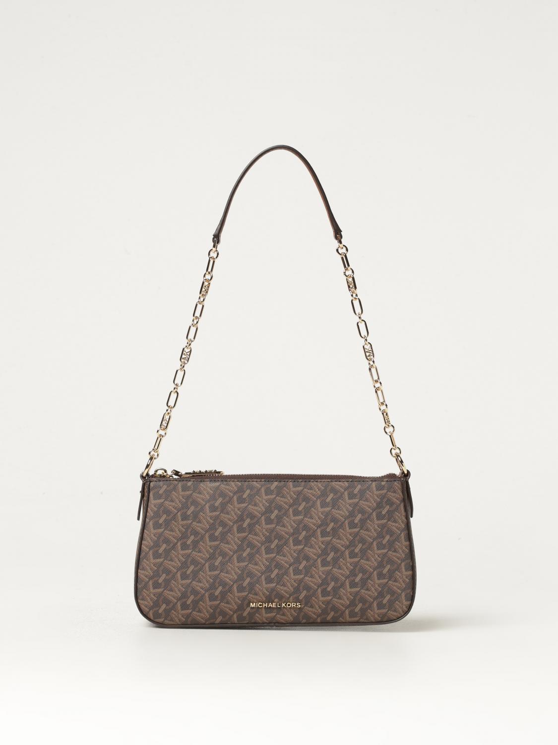 MICHAEL MICHAEL KORS SHOULDER BAG: Shoulder bag woman Michael Kors, Brown - Img 1