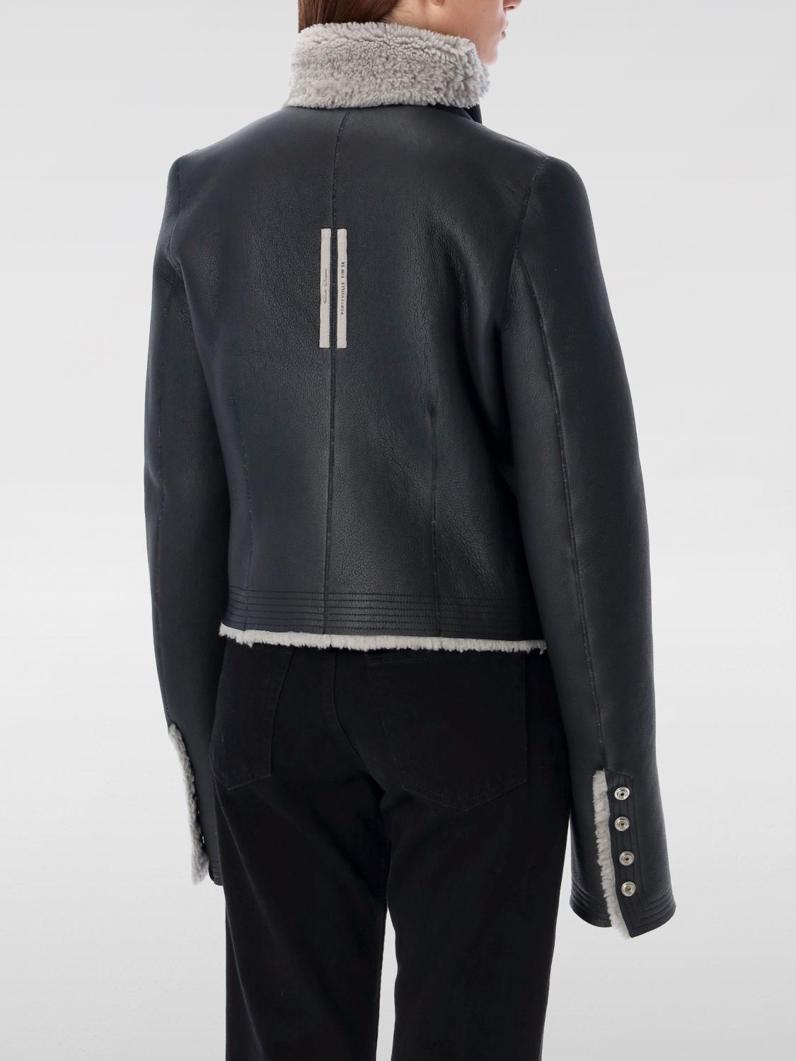 Rick Owens Outlet: Jacket woman - Black | Rick Owens jacket