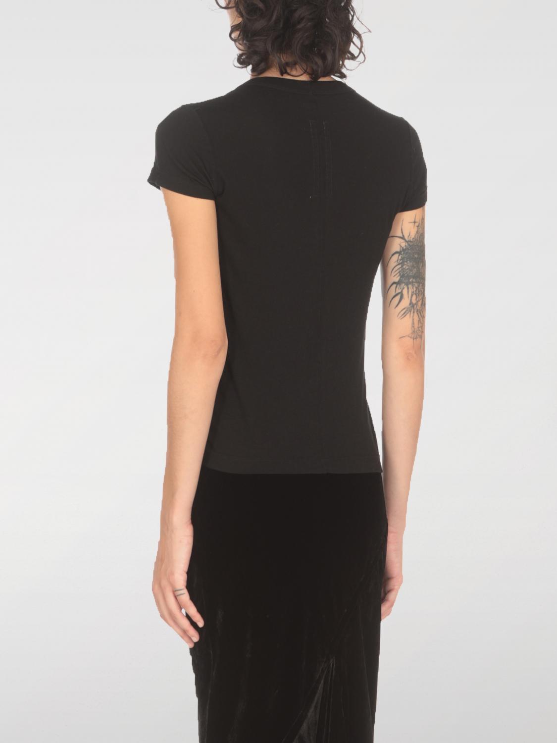 RICK OWENS T-SHIRT: T-shirt woman Rick Owens, Black - Img 3