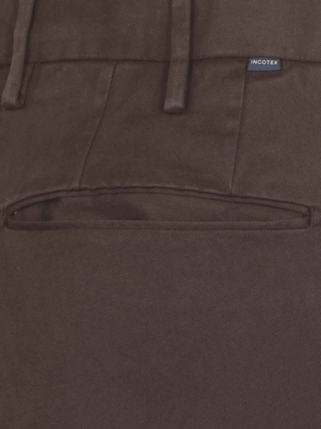 INCOTEX PANTS: Pants men Incotex, Brown - Img 3