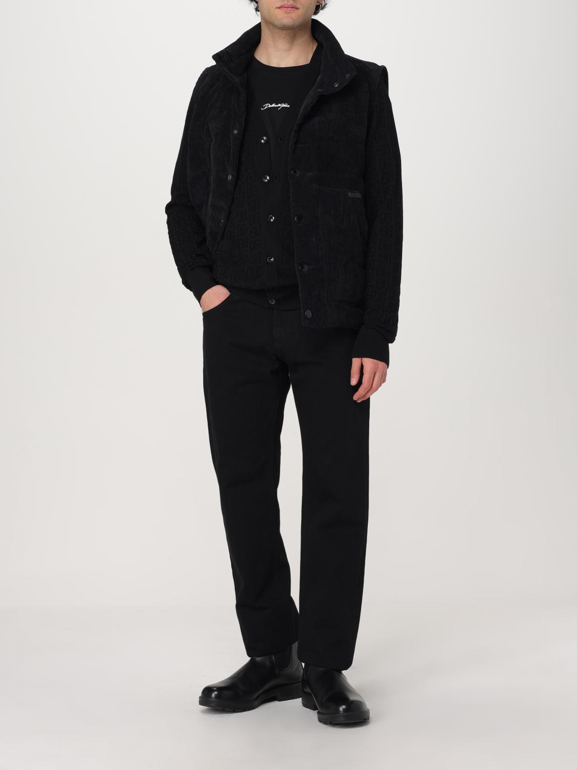 DOLCE & GABBANA JACKET: Jacket men Dolce & Gabbana, Black - Img 2