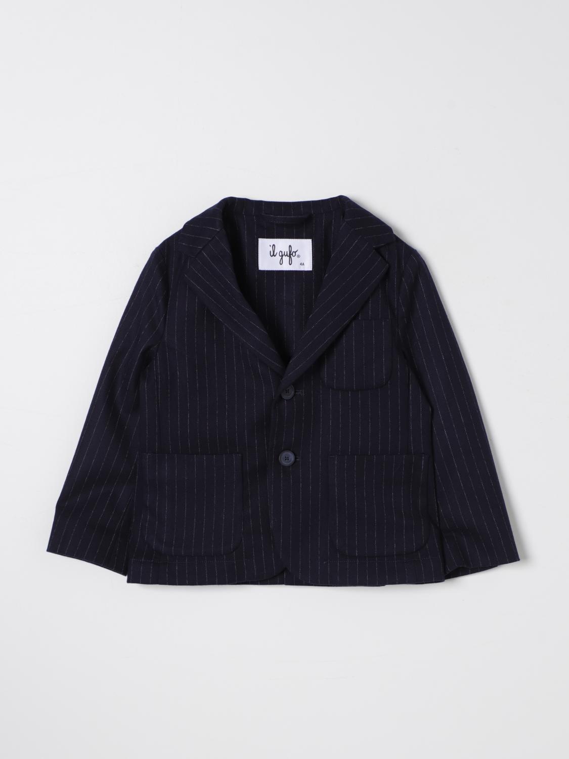 IL GUFO BLAZER: Blazer kids Il Gufo, Blue - Img 1