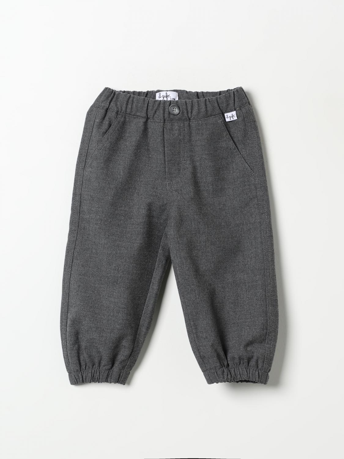 IL GUFO PANTS: Pants kids Il Gufo, Grey - Img 1