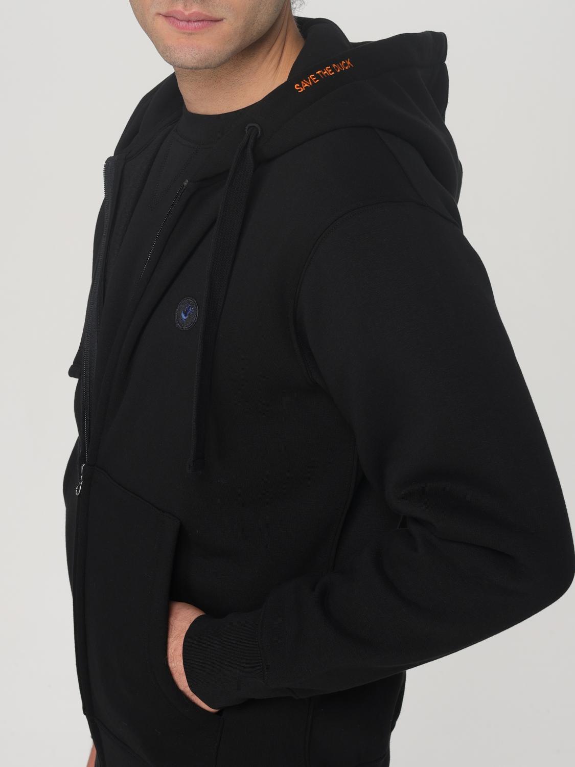 SAVE THE DUCK SWEATSHIRT: Sweater men Save The Duck, Black - Img 5