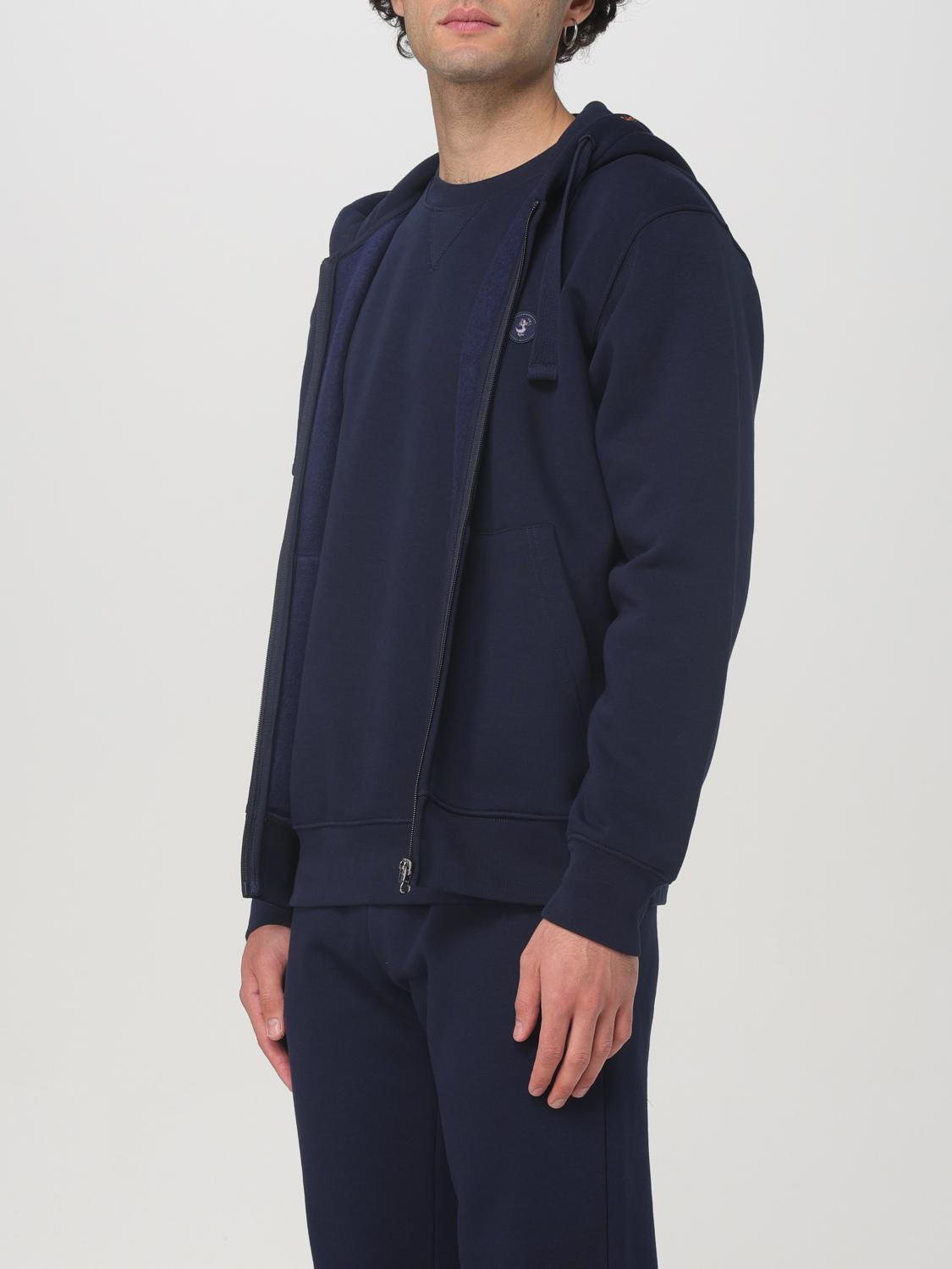 SAVE THE DUCK SWEATSHIRT: Sweater men Save The Duck, Blue - Img 4