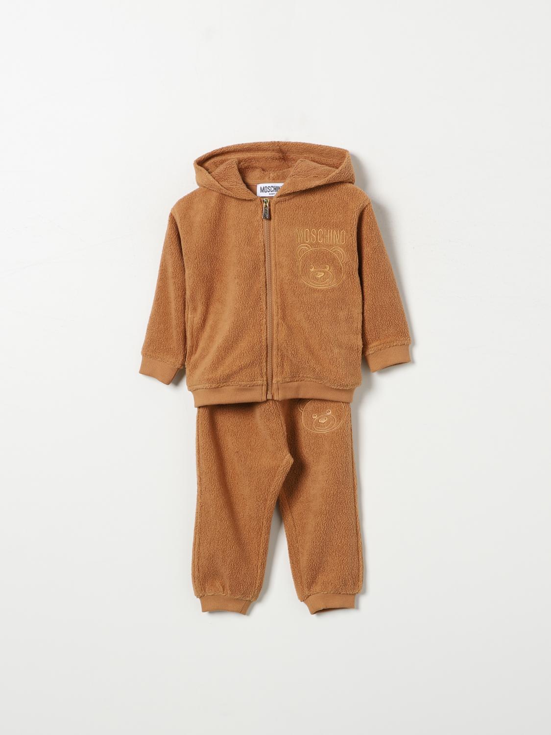 MOSCHINO TRACKSUITS: Tracksuits kids Moschino, Brown - Img 1