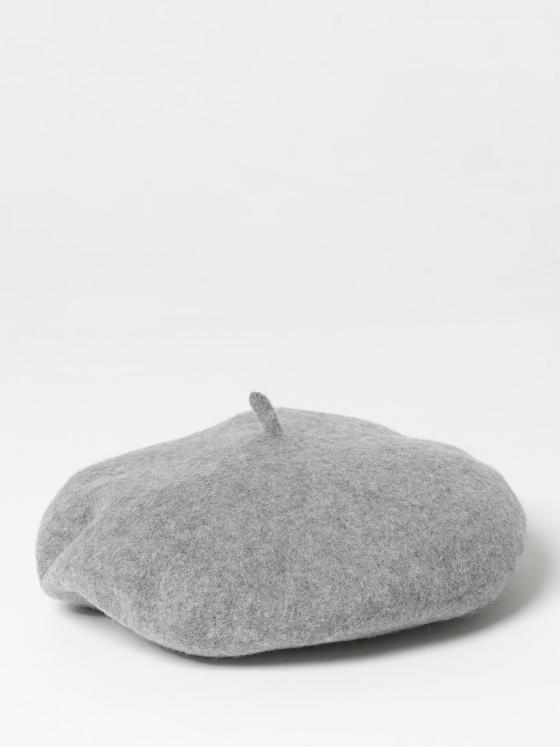 ELISABETTA FRANCHI LA MIA BAMBINA GIRLS' HATS: Elisabetta Franchi La Mia Bambina felt beret, Grey - Img 2