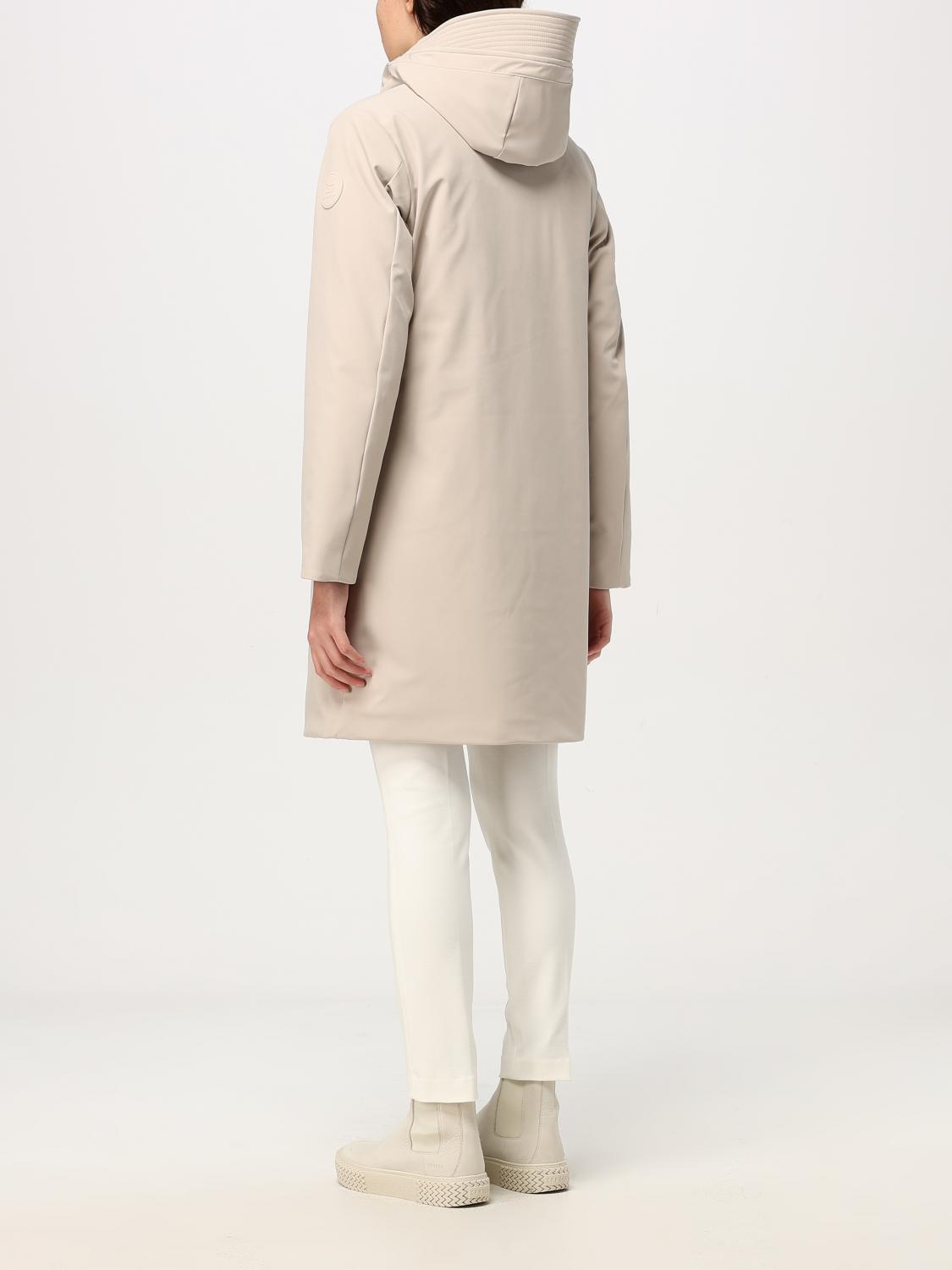 WOOLRICH TRENCH: Trench Woolrich in tessuto tecnico , Crema - Img 2