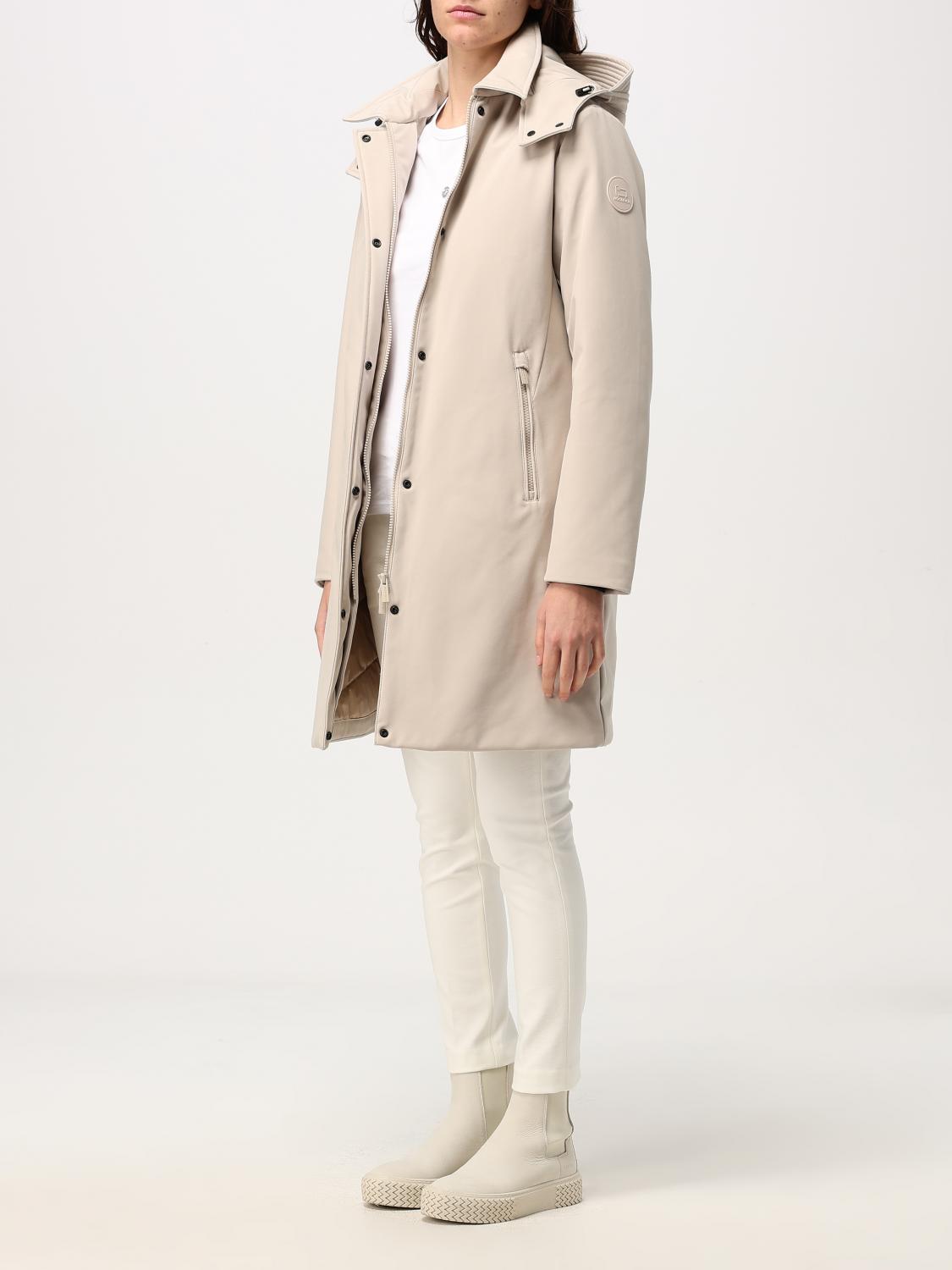 WOOLRICH TRENCH: Trench Woolrich in tessuto tecnico , Crema - Img 3