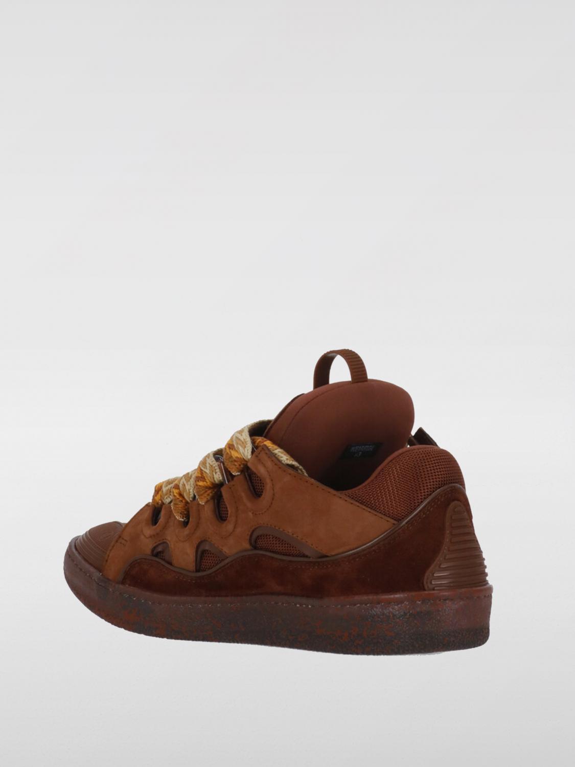 Lanvin Sneakers men - Brown | FMSKRK11DRATA24 | GIGLIO.COM