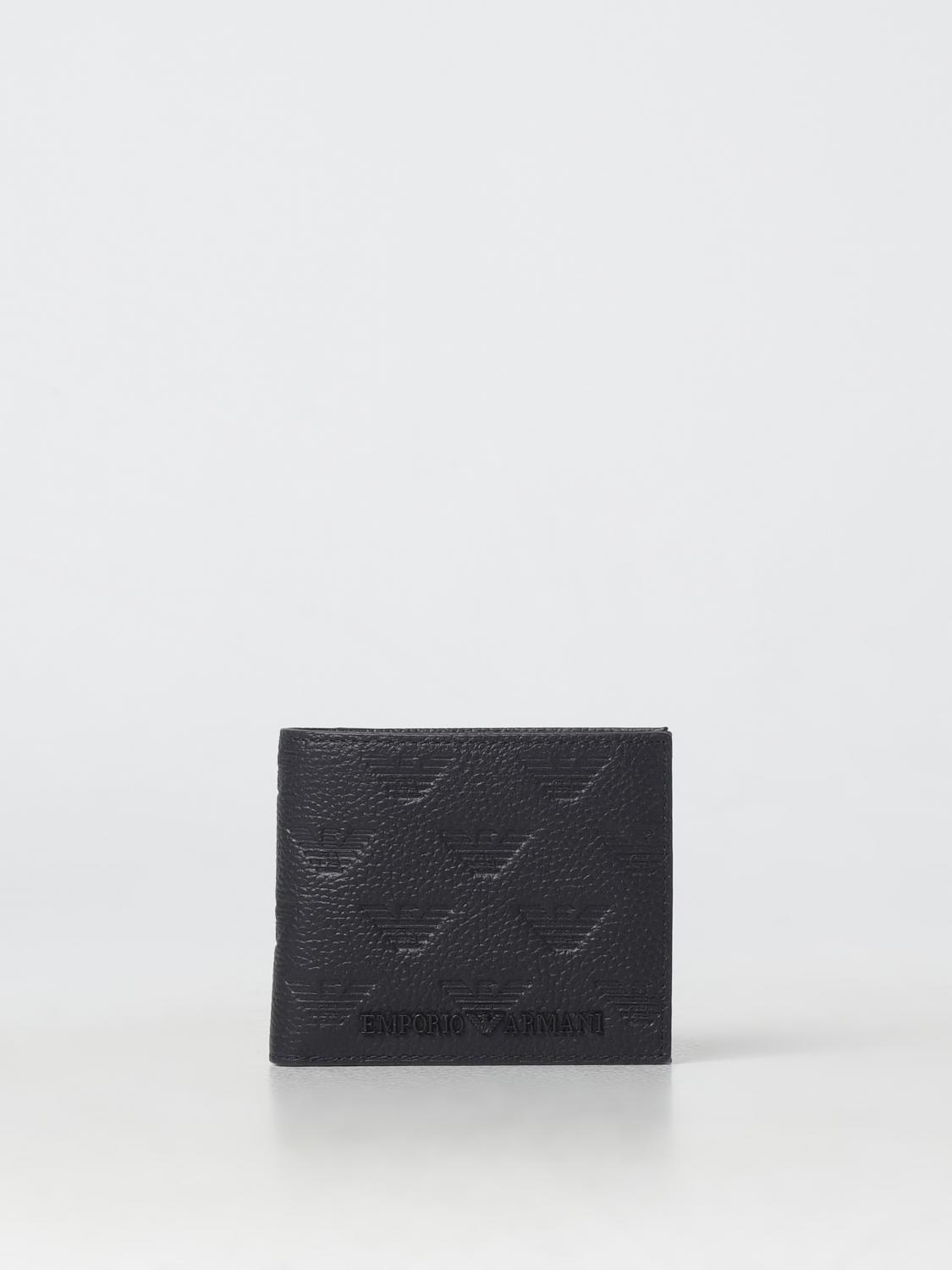 EMPORIO ARMANI WALLET: Wallet men Emporio Armani, Black - Img 1