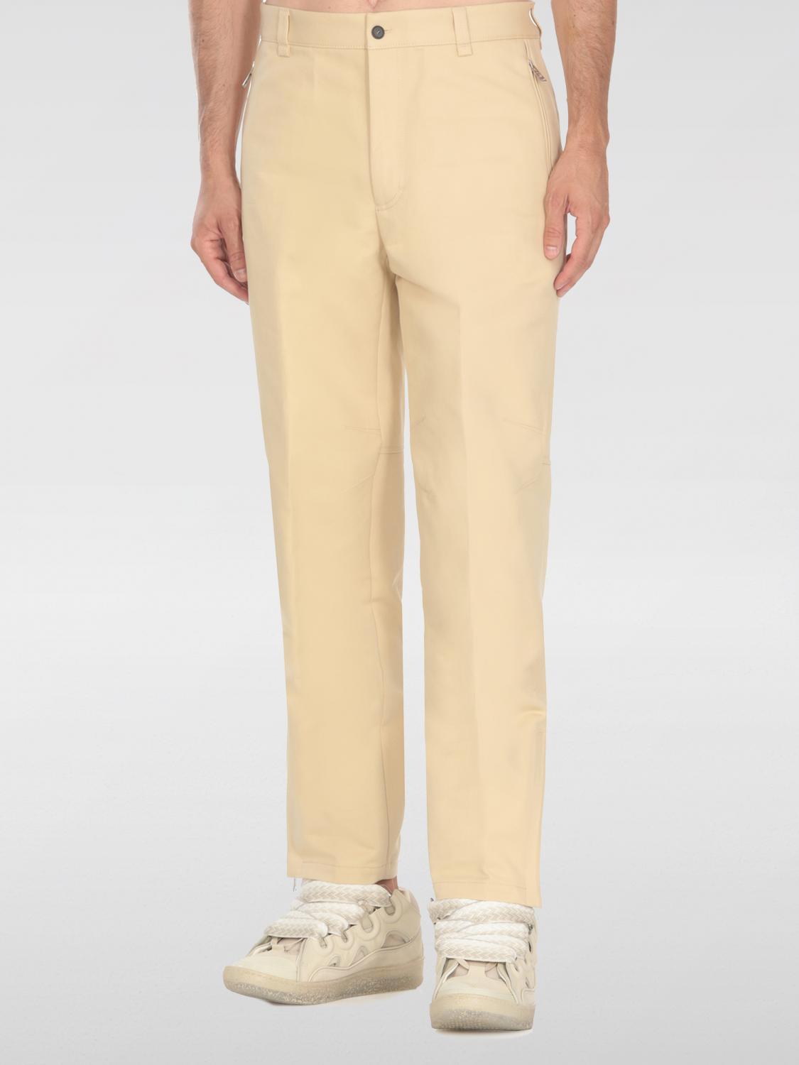 LANVIN БРЮКИ: Брюки Мужское Lanvin, Бежевый - Img 1
