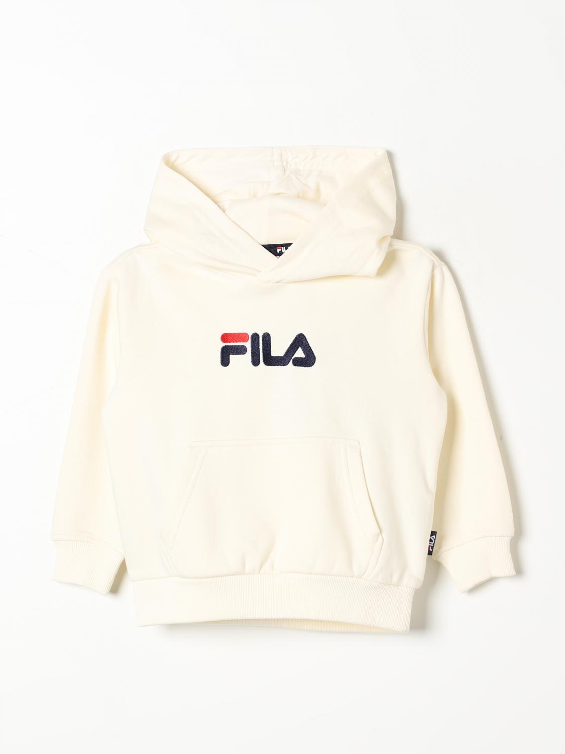 FILA 스웨터: 스웨터 남아 Fila, 옐로우 크림 - Img 1