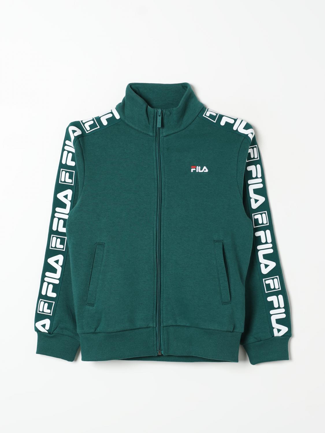 FILA SWEATER: Sweater kids Fila, Green - Img 1