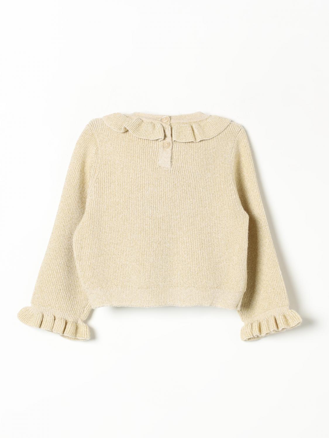 LIU JO PULLOVER: Pullover kinder Liu Jo, Gold - Img 2