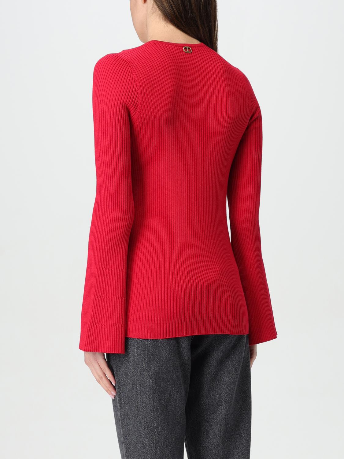 TWINSET SWEATER: Sweater woman Twinset, Red - Img 2