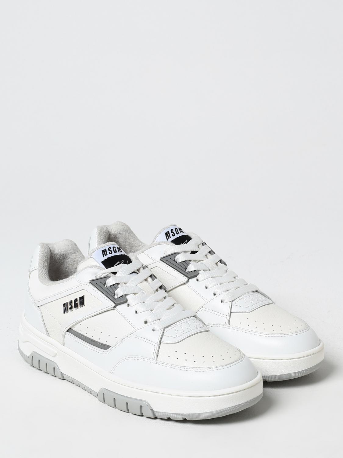 MSGM SNEAKERS: Shoes men MSGM, White - Img 2