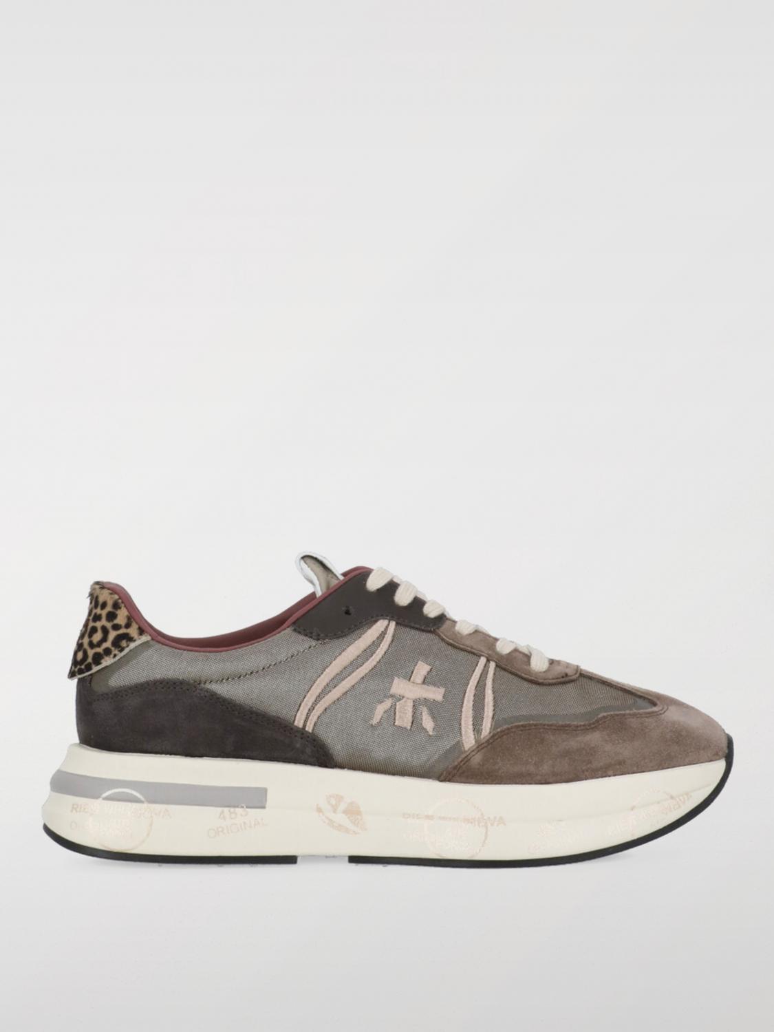 PREMIATA SNEAKERS: Shoes woman Premiata, Brown - Img 1