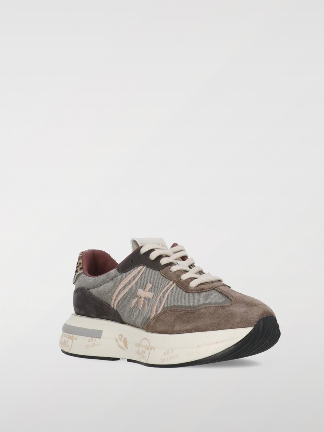 PREMIATA SNEAKERS: Shoes woman Premiata, Brown - Img 2