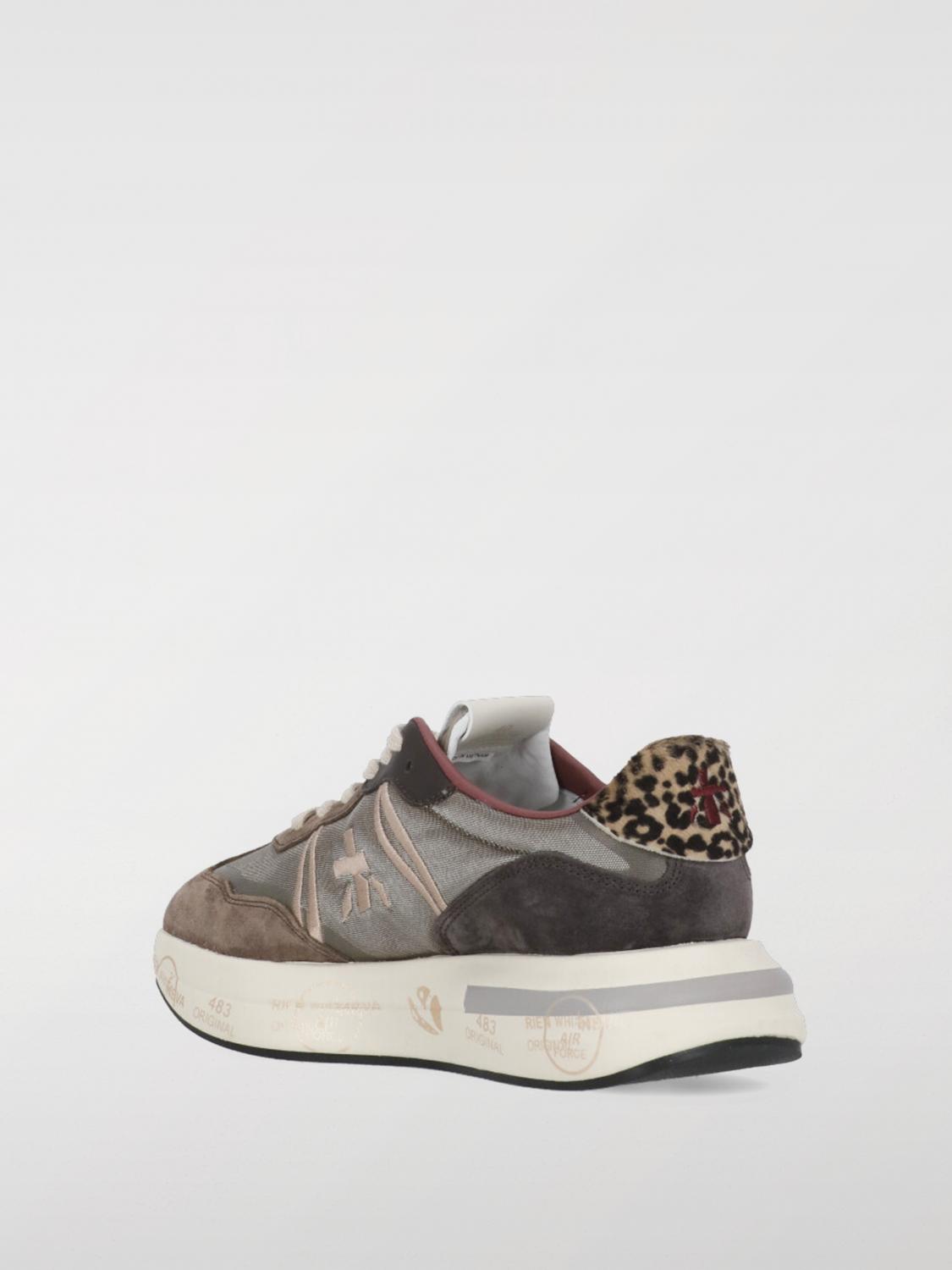 PREMIATA SNEAKERS: Shoes woman Premiata, Brown - Img 3