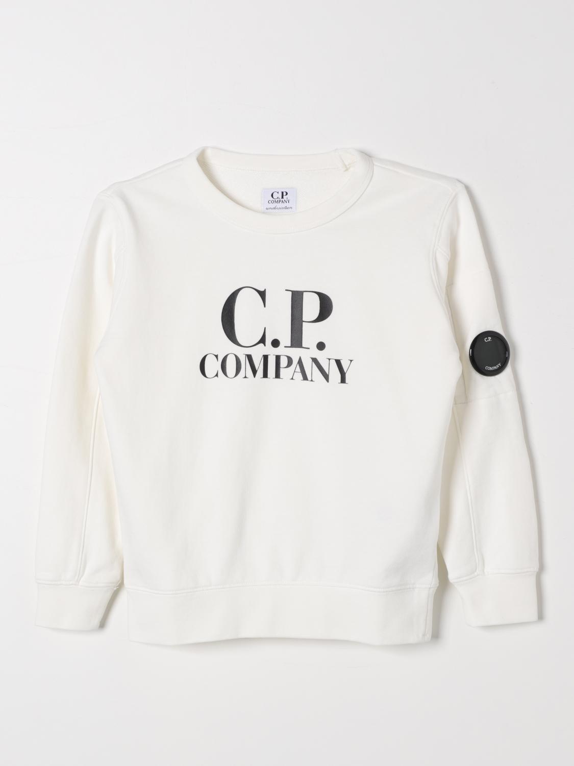 C.P. COMPANY SWEATER: Sweater kids C.P. Company, White - Img 1