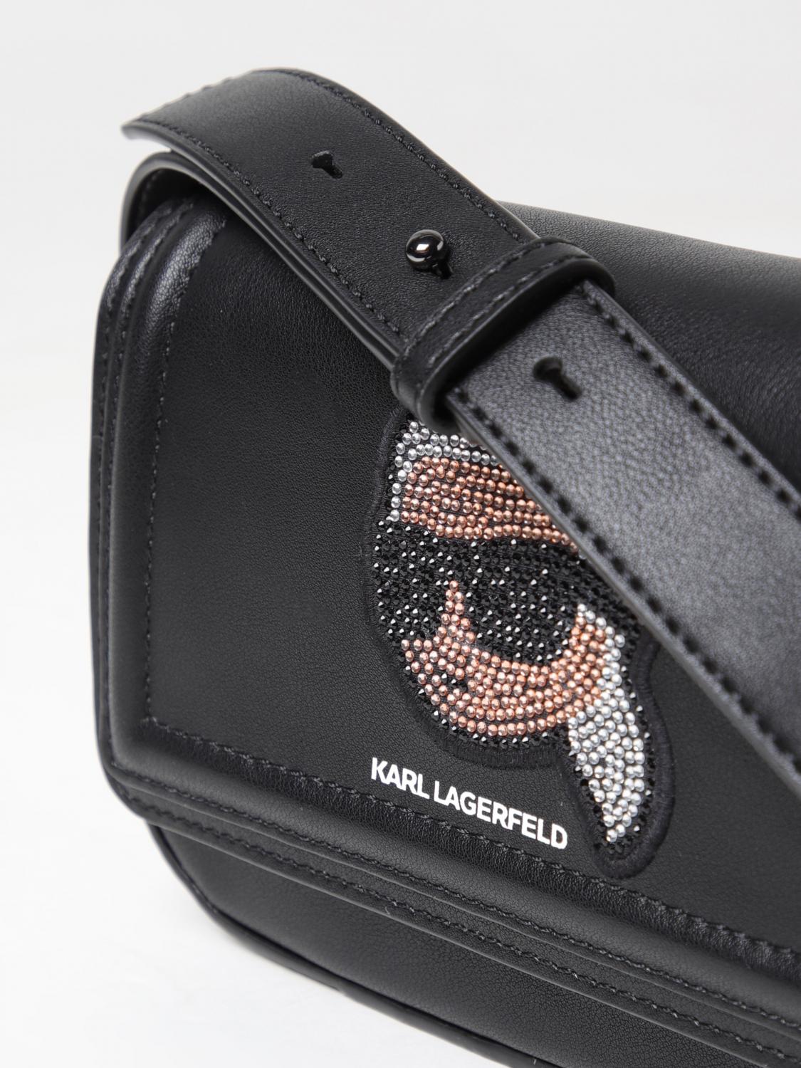 KARL LAGERFELD KIDS BAG: Bag kids Karl Lagerfeld Kids, Black - Img 3