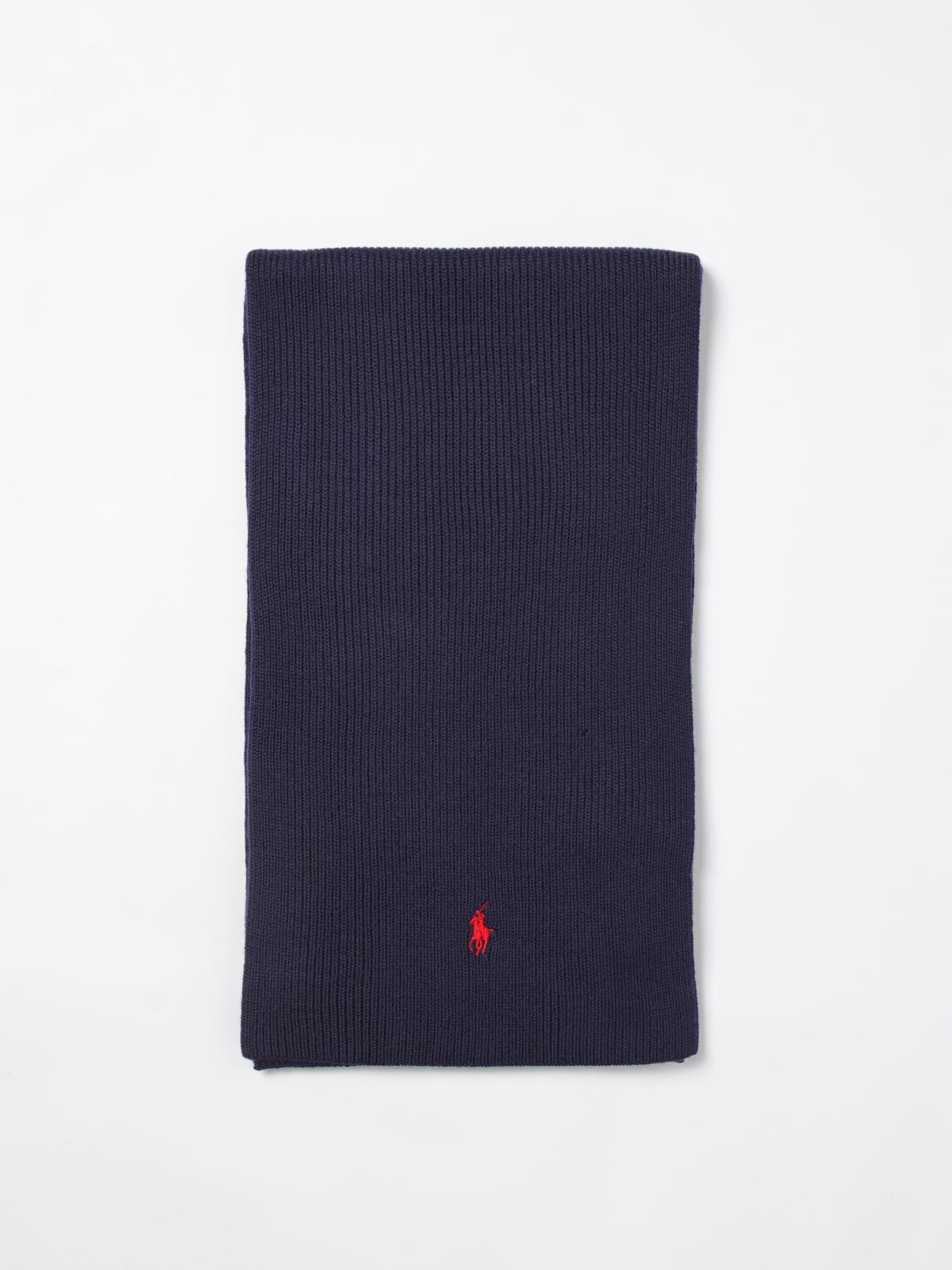 POLO RALPH LAUREN SCARF: Scarf men Polo Ralph Lauren, Blue - Img 1