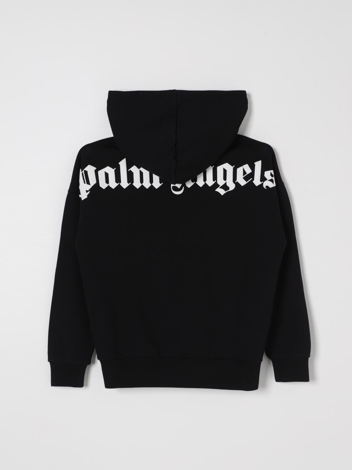 PALM ANGELS 스웨터: 스웨터 남아 Palm Angels, 블랙 - Img 2