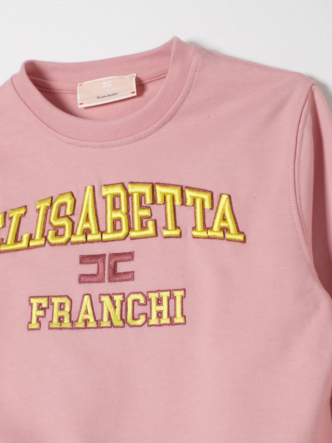 ELISABETTA FRANCHI LA MIA BAMBINA СВИТЕР: Свитер Детское Elisabetta Franchi La Mia Bambina, Розовый - Img 3