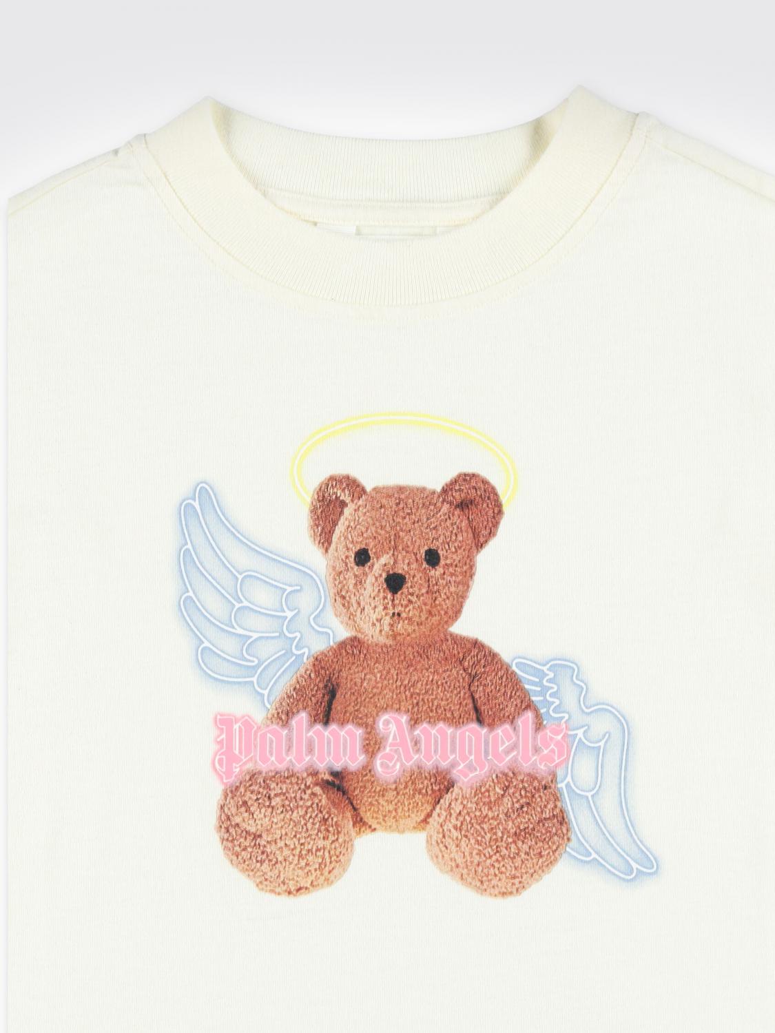 PALM ANGELS T-SHIRT: T-shirt enfant Palm Angels, Beurre - Img 3