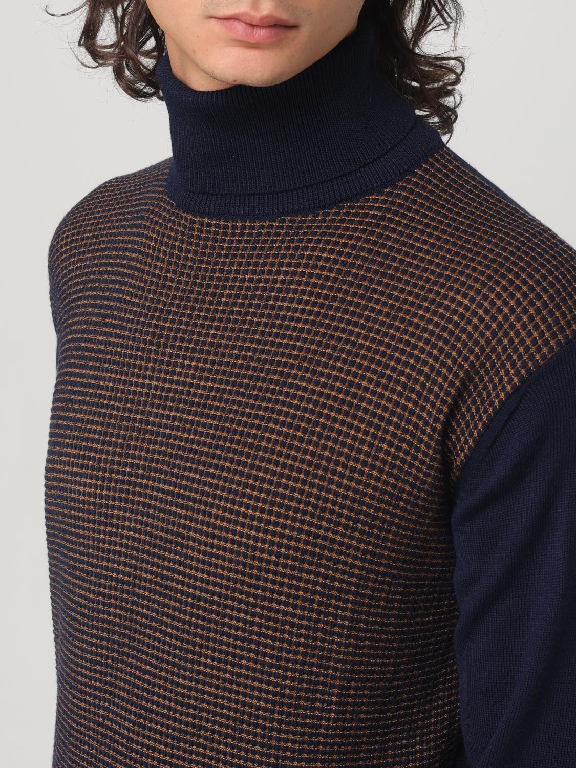 MANUEL RITZ SWEATER: Sweater men Manuel Ritz, Blue - Img 3