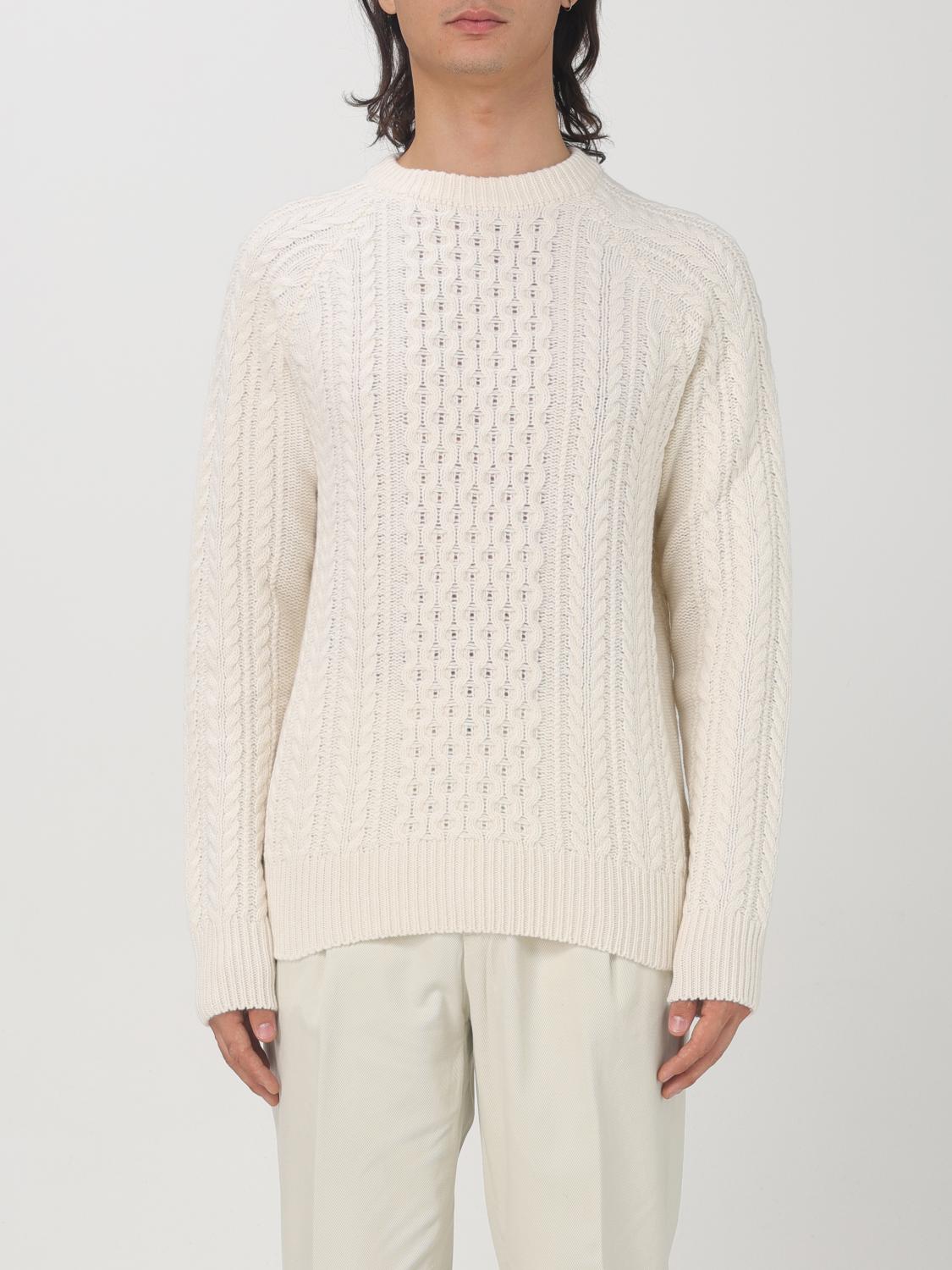 MANUEL RITZ SWEATER: Sweater men Manuel Ritz, White - Img 1