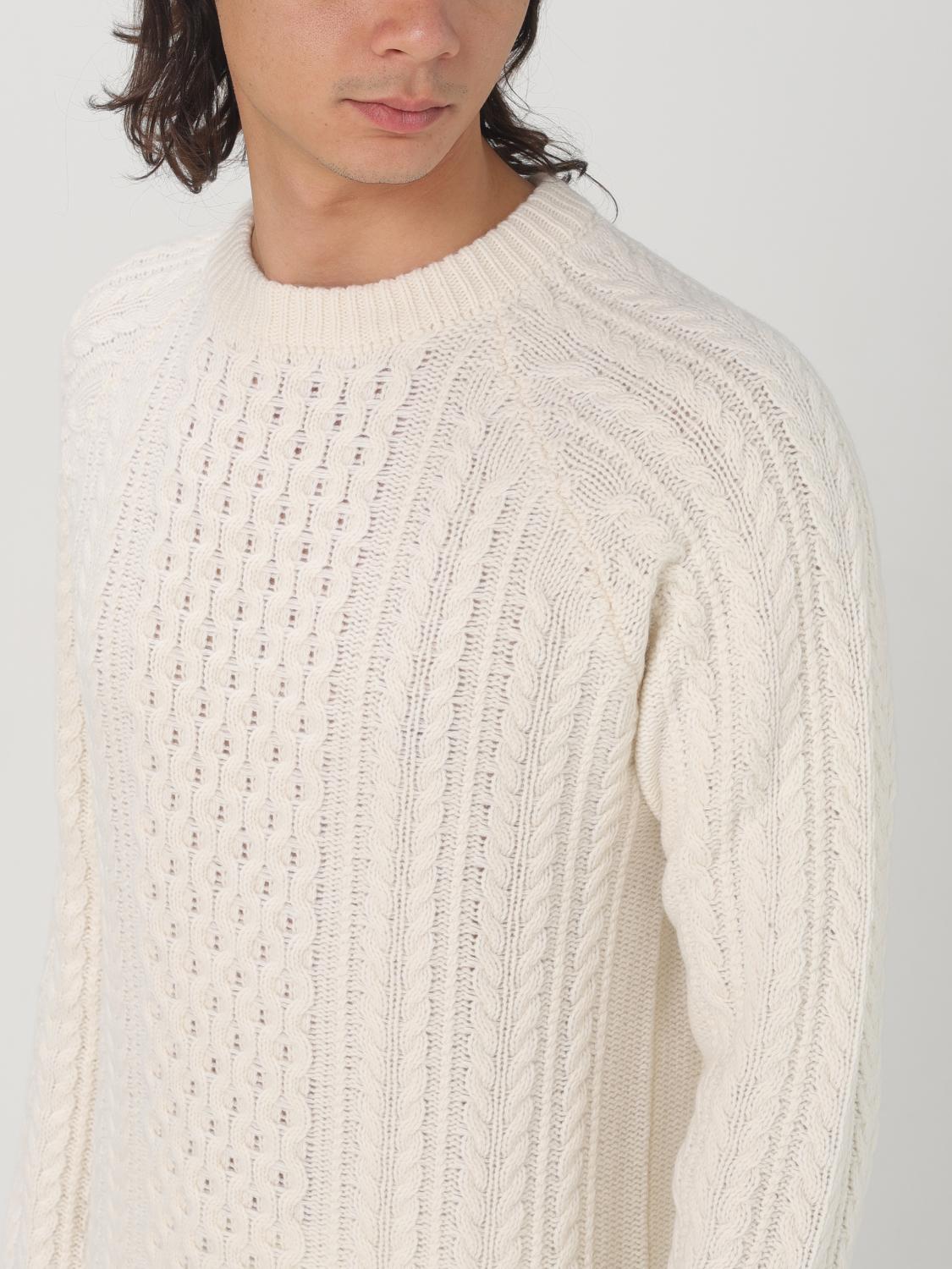 MANUEL RITZ SWEATER: Sweater men Manuel Ritz, White - Img 3