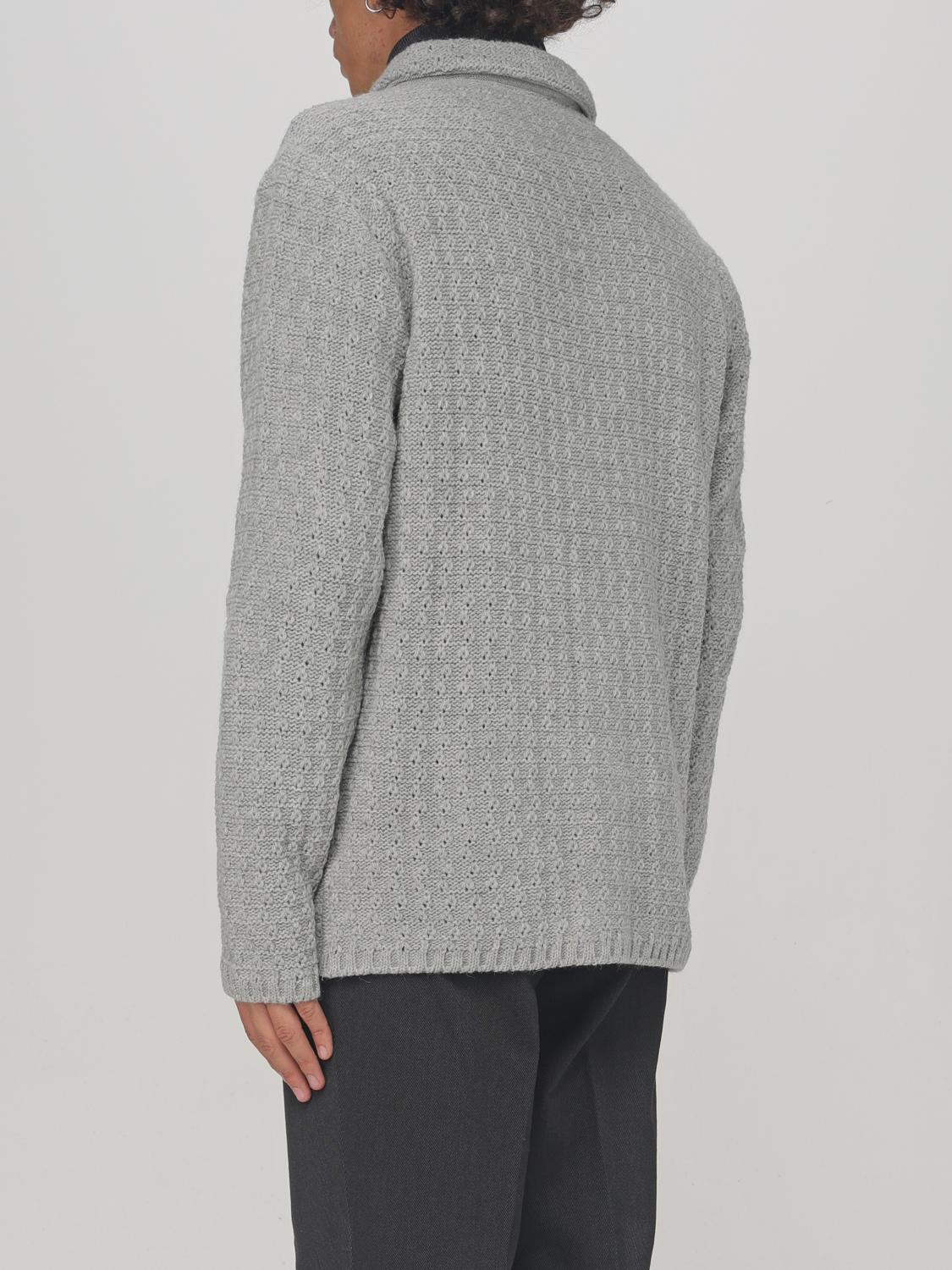 MANUEL RITZ STRICKJACKE: Pullover herren Manuel Ritz, Grau - Img 2