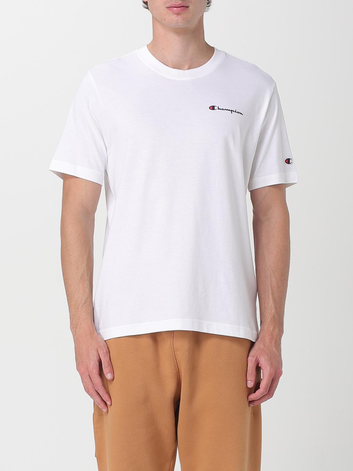 CHAMPION T-SHIRT: T-shirt men Champion, White - Img 1