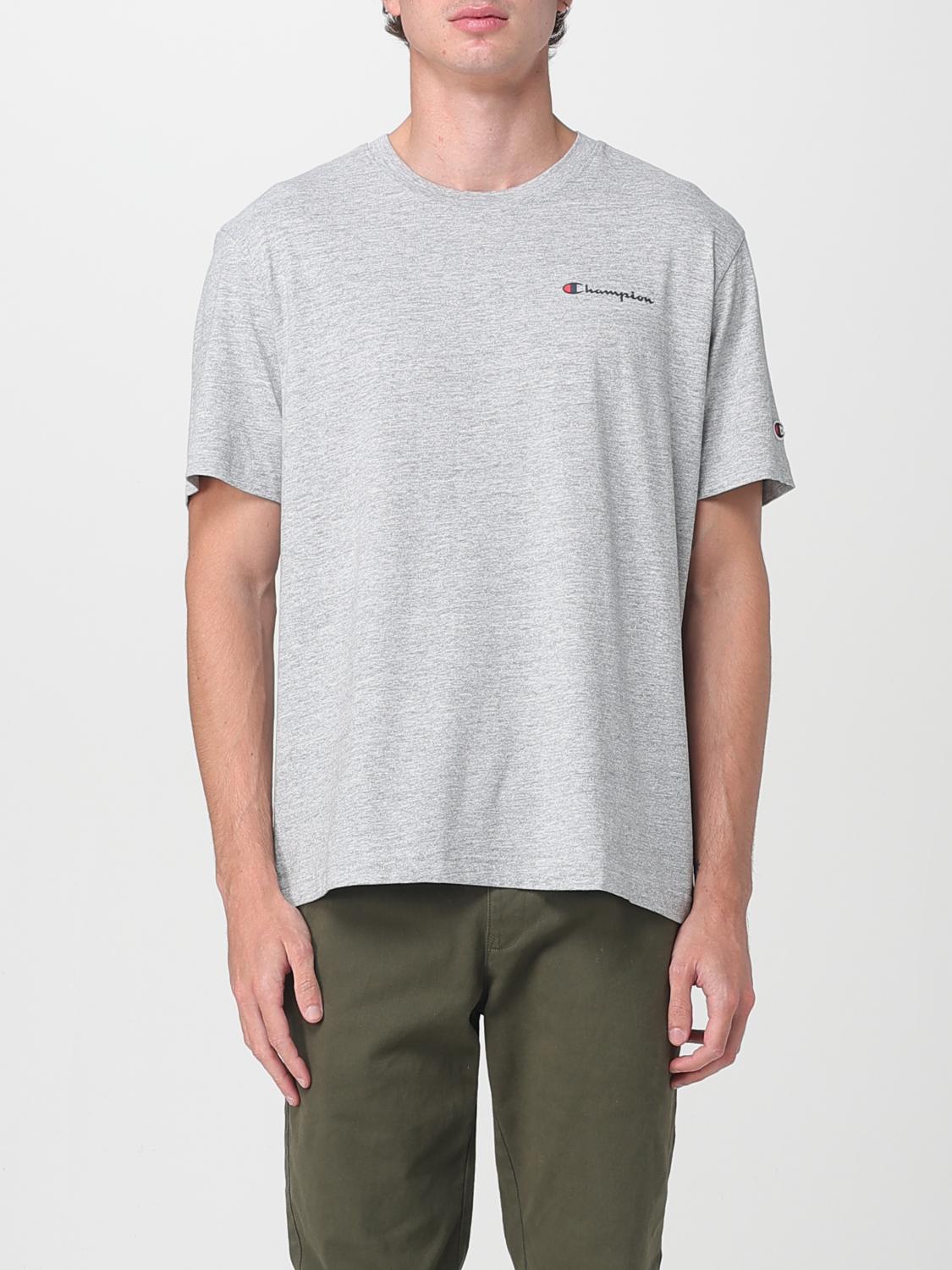 CHAMPION T-SHIRT: T-shirt men Champion, Grey - Img 1
