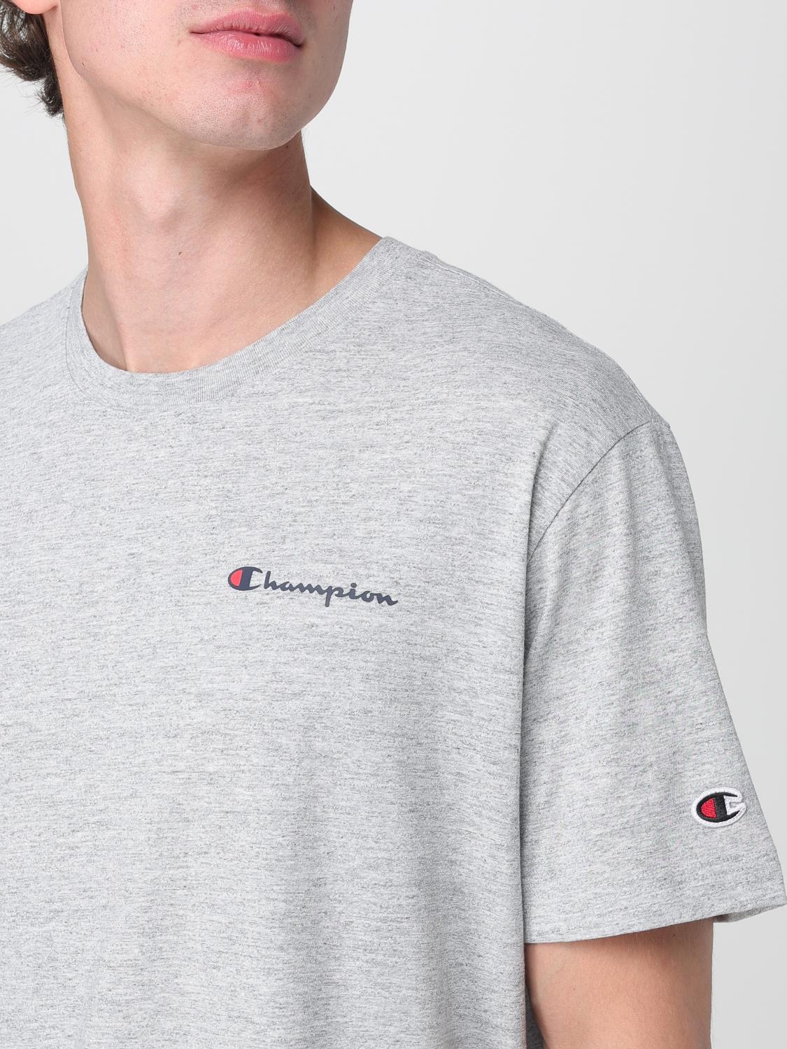 CHAMPION T-SHIRT: T-shirt men Champion, Grey - Img 3