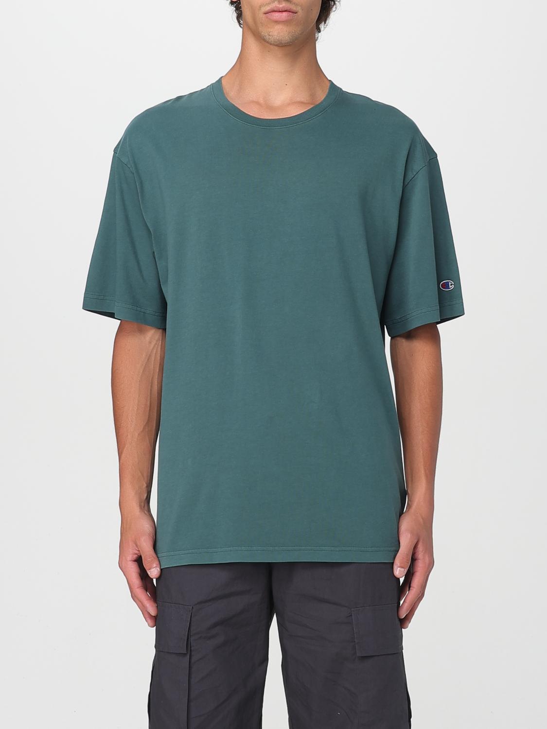 CHAMPION CAMISETA: Camiseta hombre Champion, Verde - Img 1